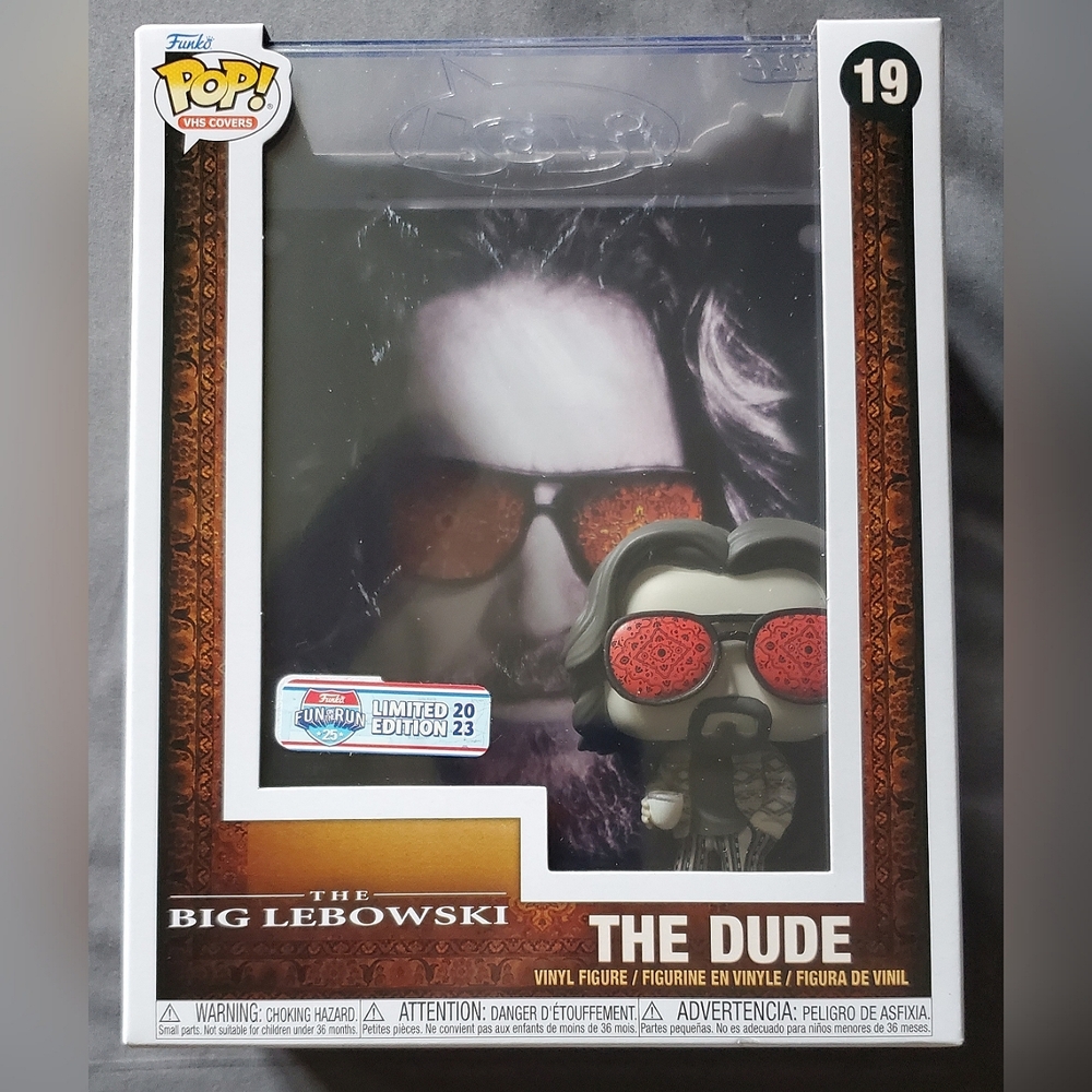 The Dude Funko Pop VHS Covers "Fun On The Run 2023" Limited Edition